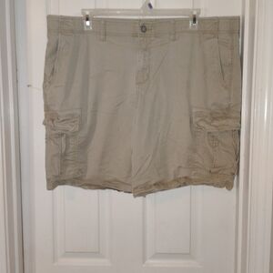George Tan Cargo Shorts for Men WAIST 23" RISE 13" INSEAM 10"